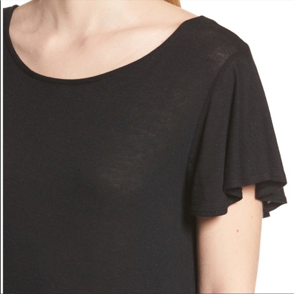 Bobeau Reversible Ruffle Top - Picture 6 of 6